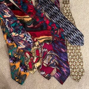 Vintage Jerry Garcia Neckties - lot of 9 ties